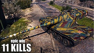 AMX 50B wot игра за всю команду ? EPIC WIN ? World of Tanks лучший бой на тт 10 уровня