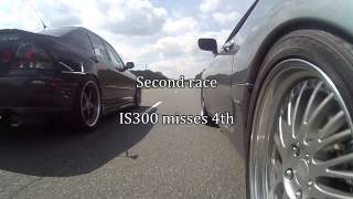 Single Turbo Supra vs Single Turbo IS300