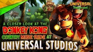 Donkey Kong Country Mine Ride - Universal Studios News 08/30/2017