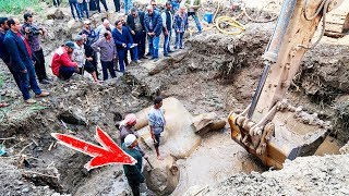 ОНИ ПРОСТО ВЕЛИ РАСКОПКИ, НО КОГДА ЭКСКАВАТОР КОПНУЛ ГЛУБЖЕ, ВСЕ БЫЛИ ПОРАЖЕНЫ НЕВЕРОЯТНОЙ НАХОДКОЙ!