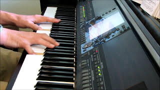 Standing on the Promises - piano instrumental hymn with lyrics