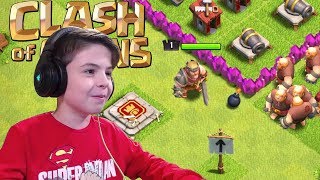 BARBARIAN KING & TOWN HALL LEVEL 8 UPGRADE - Clash of Clans