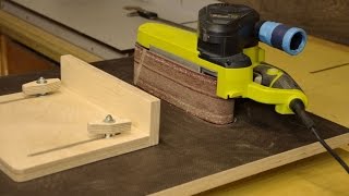 Homemade Belt Sander Table