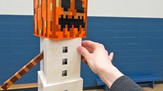 LEGO Snow Golem - Minecraft
