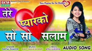 Shital Thakor New Song - Tere Pyar Ko So So Salam | Love Song | New Hindi Song 2018 | RDC Gujarati