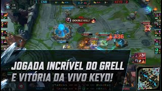 CBLoL 2019: 2ª Etapa - Série de Promoção | Jogada incrível do Grell e vitória da Vivo Keyd!