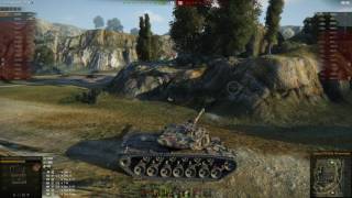 T57 Heavy «Мастер» Урон: 6814, кончились снаряды и ничья.