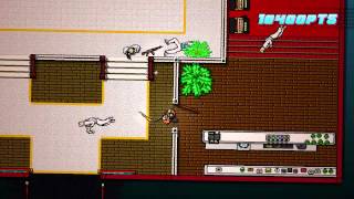 Hotline Miami 2 - Scene 5 - First Trial - A+ Walkthrough (With Combo God Achievement)