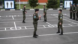Показательные выступления воспитанников Горского кадетского корпуса