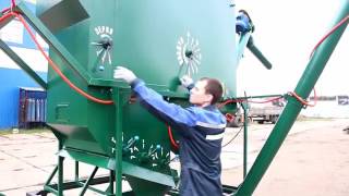 Очистка зерна машиной ПСМ от производителя РМЗ Кузембетьево