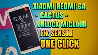Unlock Micloud Xiaomi Redmi 6A Cactus Mediatek Via Fastboot Mode Clean 100% One Click