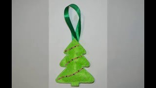 Как сшить новогоднюю ёлочку. How to sew a Christmas tree.