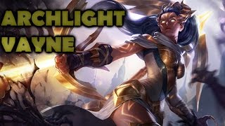 Arclight Vayne Skin Spotlight Gameplay - League of Legends