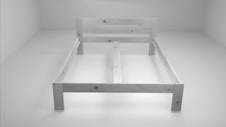 Montaje de la Cama de Matrimonio LUFE.