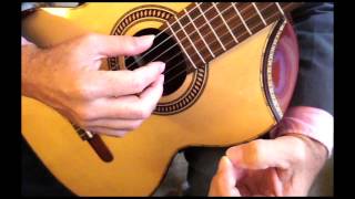 Classical guitar technique, Carlevaro technique on the Right Hand