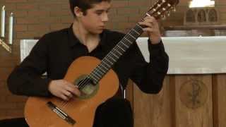 Jorge Domingo Iznardo interpreta Etude T. Damas  (Primer puesto Kiwanis 2013)