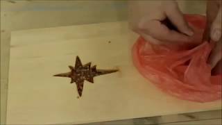 Нарды своими руками  с эпоксидной смолой.Часть 1