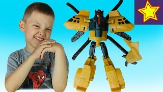 Игрушки Робот Трансформер Вертолет Robot Transformer Helicopter for kids