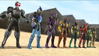 仮面ライダー バトライド・ウォーⅡ　part２７（劇場版 仮面ライダーオーズ WONDERFUL 将軍と21のコアメダル）クロニクルモード