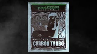 57. Шикарные Дрожжи ?Carbon Turbo Puriferm?(с 7 кг. сахара выход 9.2 литра 40*) VideoSEMmm