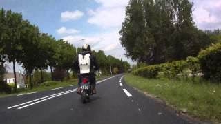 Honda motor Monkey Z50A 125CC Ducar blok
