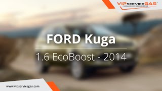 Обзор ГБО на  Ford Kuga 1.6 EcoBoost -  ГБО Zavoli (ГАЗ на Форд Куга Экобуст) VIPserviceGAS Харьков