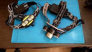 Best Cheap Headlamp Duel Test: Xanes 2504A vs. 2505 + modifications