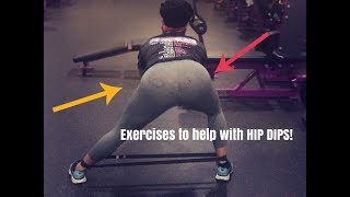 How To  Fill Out Your HIP DIPS! || 6 INTENSE Exercises to Improve Hip Dips! | Zsavonne Kamdranee