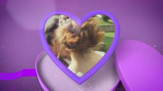 Heart Gift Romantic opener | Download After Effects template