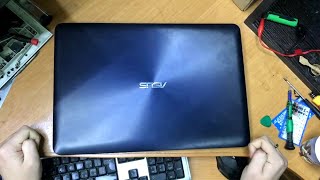КАК РАЗОБРАТЬ НОУТБУК ASUS X556\КАК ПОЧИСТИТЬ НОУТБУК ASUS X556\ ASUS X556 разборка\ASUS X556 чистка