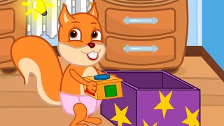 Famille d'Écureuil - Boîte à souhaits Animé 2022 en Français
