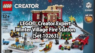 LEGO Winter Fire Station (Creator Expert Set 10263) - Klemmbausteinlyrik News