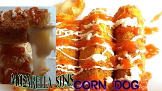 Resep "MOZARELLA SOSIS CORN DOG" ala nana kim'z