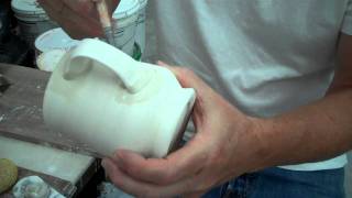 Fixing cracks in porcelain handles