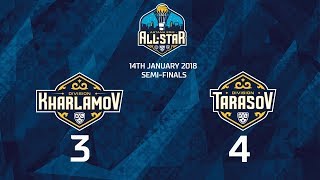 Матч Звезд КХЛ 2018. Харламов 3 - Тарасов 4