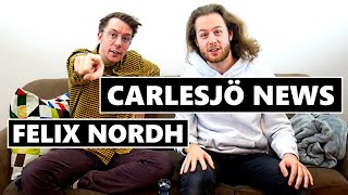 Iran & USA, Felix i Talang? Tarzan Hackad? CARLESJÖ NEWS w/ Felix Nordh