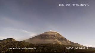 Monitoreo Volcán Popocatépetl EN VIVO