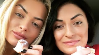 WWE Paige Sonya Deville Zelina vega Kayla Nikki Bella Smackdown Live Highlight January 1/8/2019