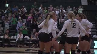 Hot-Hitting Spartans Sweeps Irish, 3-0