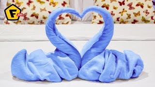 КАК СЛОЖИТЬ ФИГУРУ ИЗ ПОЛОТЕНЦА ✔ Как сложить полотенце красиво