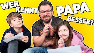 PAPAS GEHEIMNISSE werden gelüftet! Wer kennt Papa BESSER? Lulu & Leon