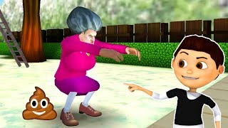 Korkunç Öğretmeni Tuvalete Kilitledim - Scary Teacher 3d Türkçe