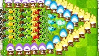 Every Peashooter Challenge in Plants vs Zombies 2 Mod Max levels Torchwood + Peashooters