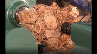 The $61,000 *Crown* of the root of all evil !!! Wood-turning