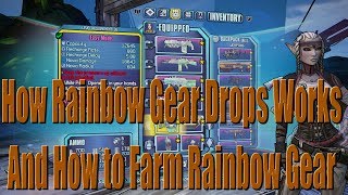 Borderlands 2 Painbow Connection Trophy Achievement and how to get Rainbow Gear Guide