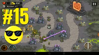 Железное испытание ⭐ Kingdom Rush прохождение на Андроид | 15 уровень | сложность Ветеран ?