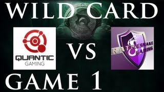 Quantic Gaming vs Rattlesnake Game 1 - The International 3 Wild Card Match (Tagalog)