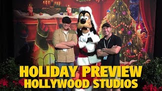 Disney's Hollywood Studios Holiday Entertainment Preview | Walt Disney World