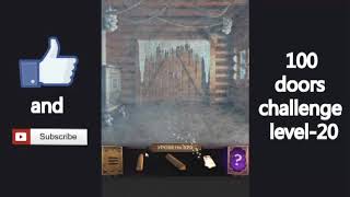 100 doors challenge level 20| вызов 100 дверей 20 уровень/