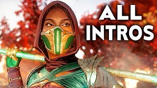 MORTAL KOMBAT 11 Jade All Intros Dialogue Character Banter MK11